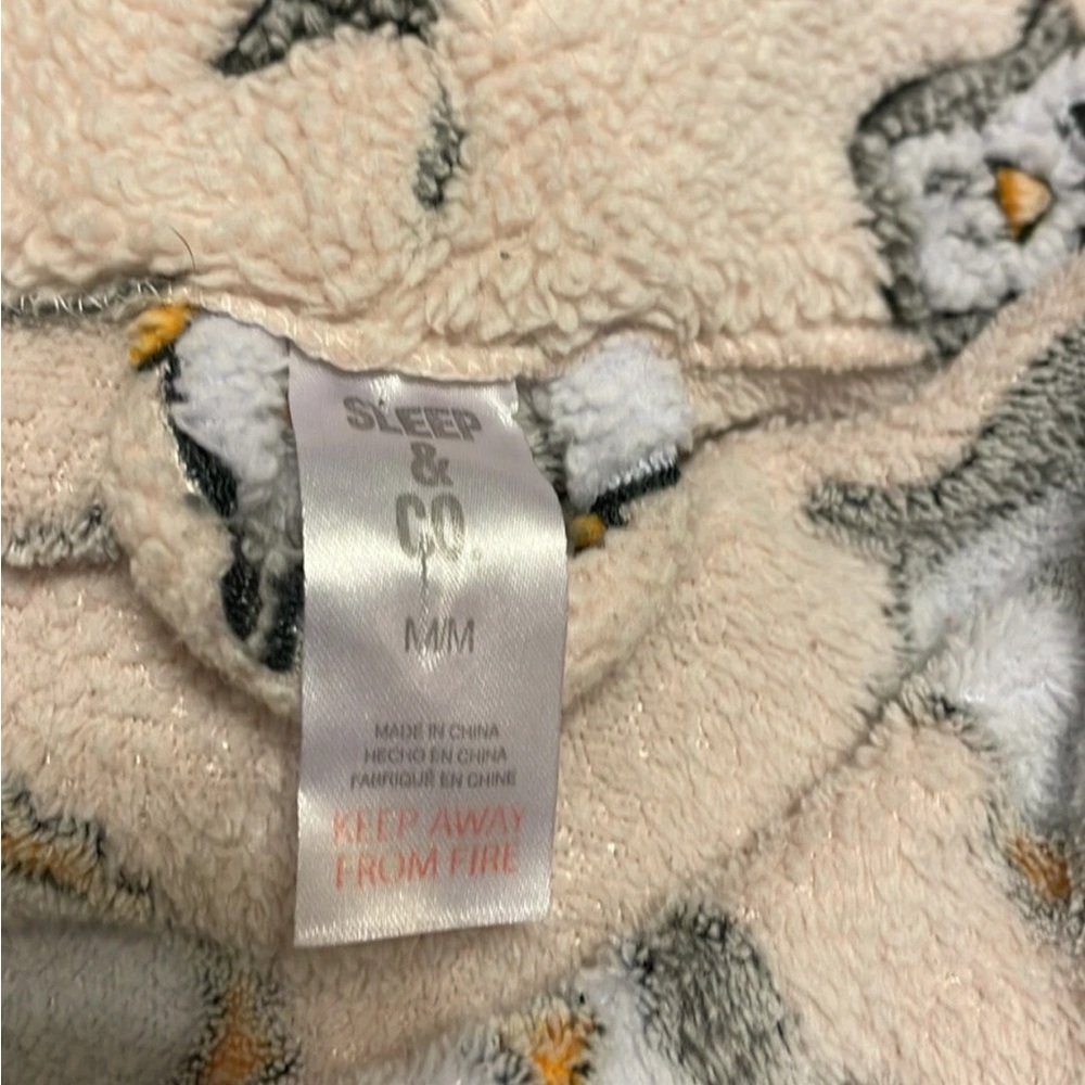 Cozy Penguin Print Robe - Picture 5 of 5